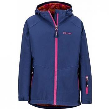 Marmot Chaqueta para niña Refuge, Niñas, Chaqueta, 79130-2975-5-L, azul marino., large