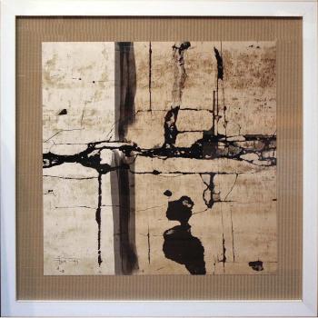 Dósfer X22092 - Cuadro decorativo, Cracks grandes, 80 x 80 cm