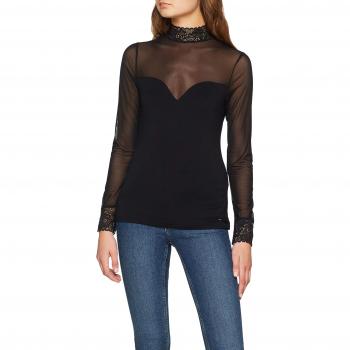 Morgan 182-TIFANY.P, Camiseta de Manga Larga para Mujer,