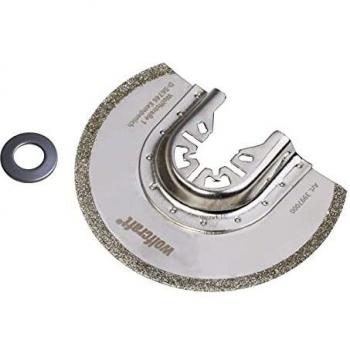 wolfcraft 3997000 - Hoja de sierra segmentada, recubierto de diamantes, Ø 85 mm sierras vibratorias