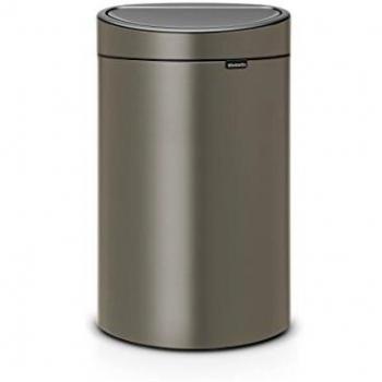 Brabantia Touch Platinum Bin, 40L