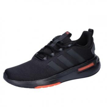 Adidas Racer TR23 Sneakers - Core Black/Solar Red - Men's Size 43 1/3