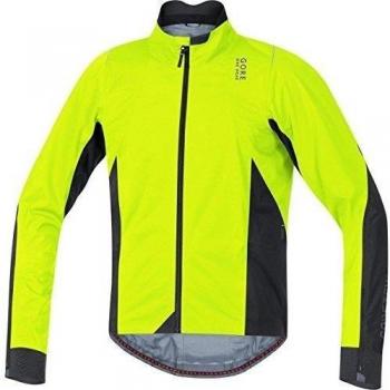 Gore Bike Wear Oxygen 2.0 Gore-Tex Active - Chaqueta para hombre, color amarillo / negro, talla M