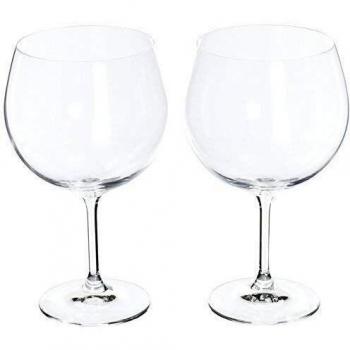 VB VIN BOUQUET FIK 023 Set Dos Copas de Gin Tonic, Cristal de Bohemia, 2 Unidad