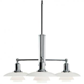 Lámpara colgante Louis Poulsen PH 2/1 con diseño elegante y luz difusa
