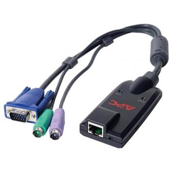 Cable KVM PS2 APC para video, teclado y ratón - Negro