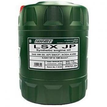 Aceite de motor Fanfaro Profi Line LSX JP 5W-30 20L para VOLVO FM 12