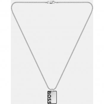 Collar ID de Acero Inoxidable BOSS con Cadena Veneziana
