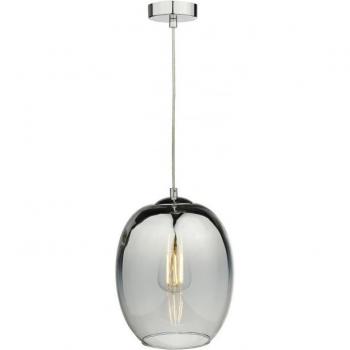 Lámpara colgante Patrice Cromo brillo, espejo plata, 1 bombilla E27, diámetro 29cm