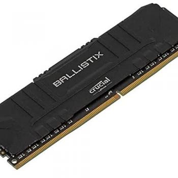 Crucial MEMC BALLISTIX Blanco 8 GB DDR4 2666 MT/s CL16 UDIMM 288pin BL8G26C16U4W