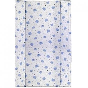 Micuna PL-622 - Cambiador para bañera, diseño de osos y corazones, color azul