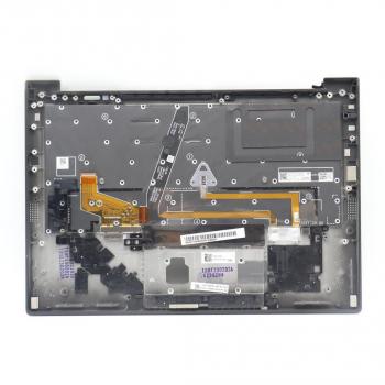 Teclado mecánico y cubierta para laptop Lenovo 5M11H62631 con lector de huellas, color negro