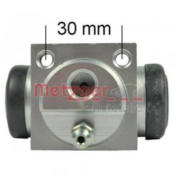 Cilindro de freno de rueda METZGER 22mm trasero para Nissan Kubistar y Renault Kangoo I Express