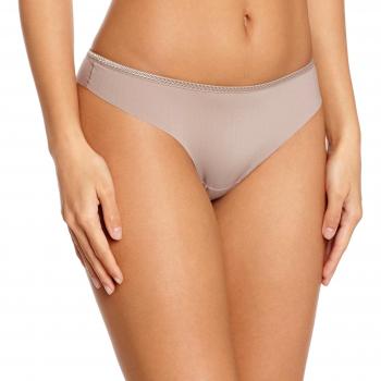 Lou - Tanga para mujer, color gris pardo, talla 40