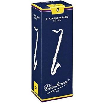 Vandoren Classic Blue Bass Clarinet Reed 3.0