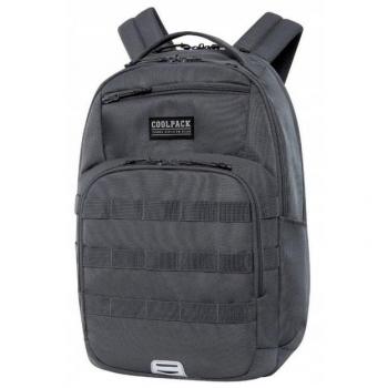 Mochila Escolar Juvenil CoolPack Army 27L Gris