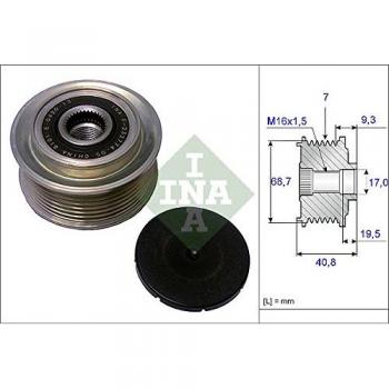 Rueda libre alternador INA 535 0079 10