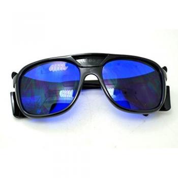 Q-BAIHE 2 Piezas Rojo 650nm 660nm Protección Láser Gafas Gafas de Seguridad