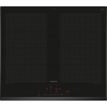 Placa de Inducción Siemens AG iQ700 EX651HXC1E 60 cm - Placa de inducción 60cm 4 fuegos 7400w negra
