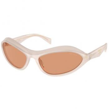 Prada PR A20S 12V07V Sunglasses, White female, Size: 61 MM
