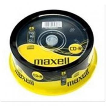CD-R80 25 Pack Spindle 52x speed