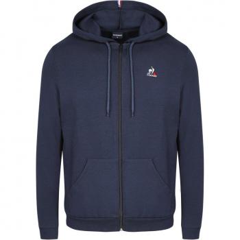 Le Coq Sportif Men's Essential FZ Hoodie Jacket in Marine Blue