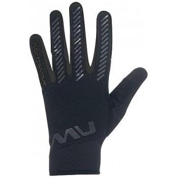 Guantes largos Northwave Active Gel negros para ciclismo - Talla M