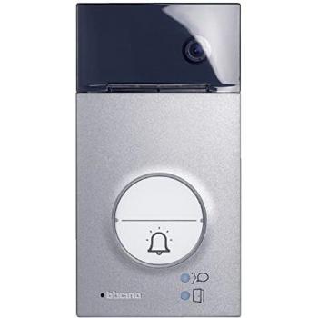 Bticino Linea 3000 Video Door Station with Wide-Angle Color Camera and LED Lighting