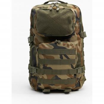 Mochila Brandit US Cooper Patch Large Backpack Woodland - Camuflaje Woodland, capacidad de 31-40 litros, color verde