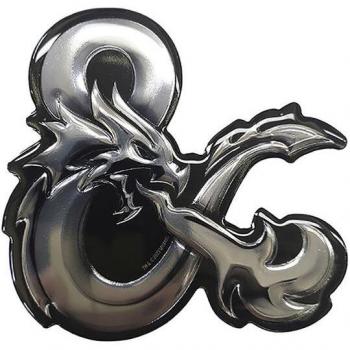 Pegatinas Metalizadas Dungeons & Dragons - CyP Brands