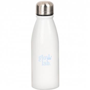 SAFTA BOTELLA METALICA 500ML GLOWLAB CISNES