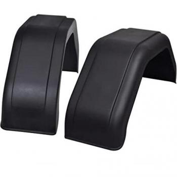 vidaXL 2X Guardabarros Protección Protector Barro Trailer Remolques 20x68 cm