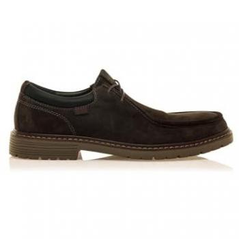Zapatos de Piel para Hombre Mustang Daris con Cordones Finos y Punta Redonda, Casual y Clásico