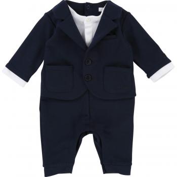 BOSS - Conjunto - para bebé niño Azul Marino/Blanco 3 Meses