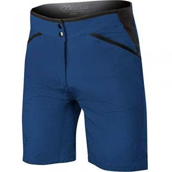 Alpinestars Women's Short-Stella Alps 6.0 Shorts Ropa, Azul Medio, 30 Unisex
