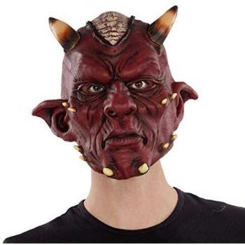 Máscara de Demonio con Cuernos para adultos
