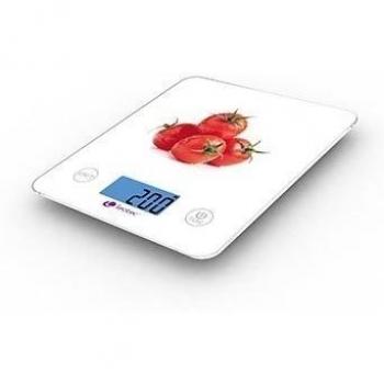 Leotec LEBBT04W Báscula de Cocina, Cristal, Blanco