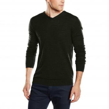 SELECTED HOMME Shdtower Merino V-Neck Noos, Suéter para Hombre, Verde