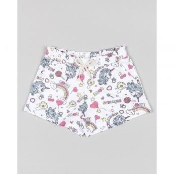 Pantalón Corto Niña LOSAN - Unicornios - Algodón
