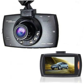 Cámara de Coche Full HD DVR con Visión Nocturna y Pantalla LCD de 2,4'' y 6 LEDs