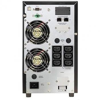 SAI Lapara 3000VA/2400W, on-line, doble conversión, 6x IEC, 1 LNG, USB/RS232, RJ45, LCD
