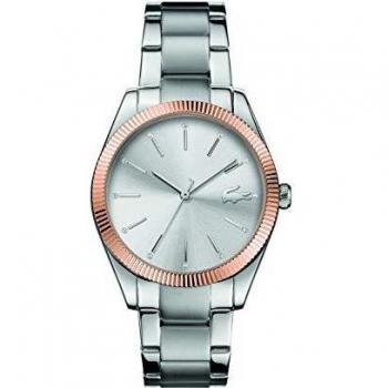 Reloj Lacoste Parisienne 2001082 para dama, con pulsera de acero inoxidable