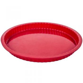 Guardini, Juliette, Molde para Tarta 26cm. Material: Silicona, Color Rojo.