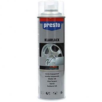 Presto Barniz transparente protector brillante acrílico y base de nitrocombi 500 ml