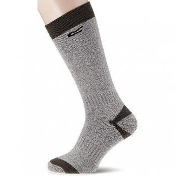 Regatta - Para hombre algodón anti bacteriano welly calcetines de wellington gris blanco verde talla única