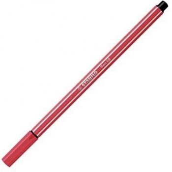 Rotulador Premium STABILO Pen 68 Rojo Óxido con Punta de Fibra 1mm - 1 Pieza