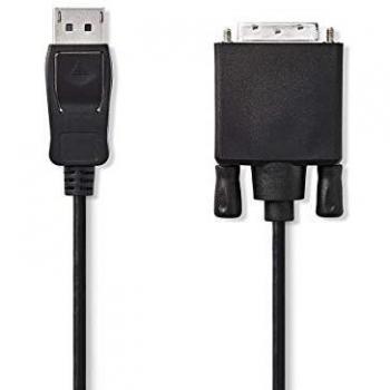 Nedis DisplayPort a DVI-D Cable de Video 2m