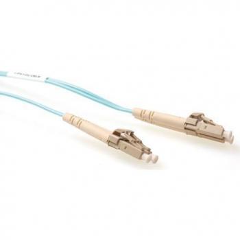 Cable de Fibra Óptica Multimodo 50/125 OM4 Duplex LSZH con conectores LC 5,00 m