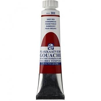 Talens Rojo profundo - Pintura GOUACHE 20ml