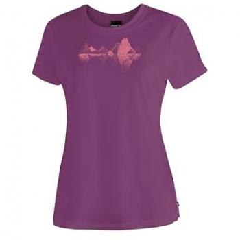 Maier Sports Women's Short Sleeve Pique T-Shirt in Pickled Beet